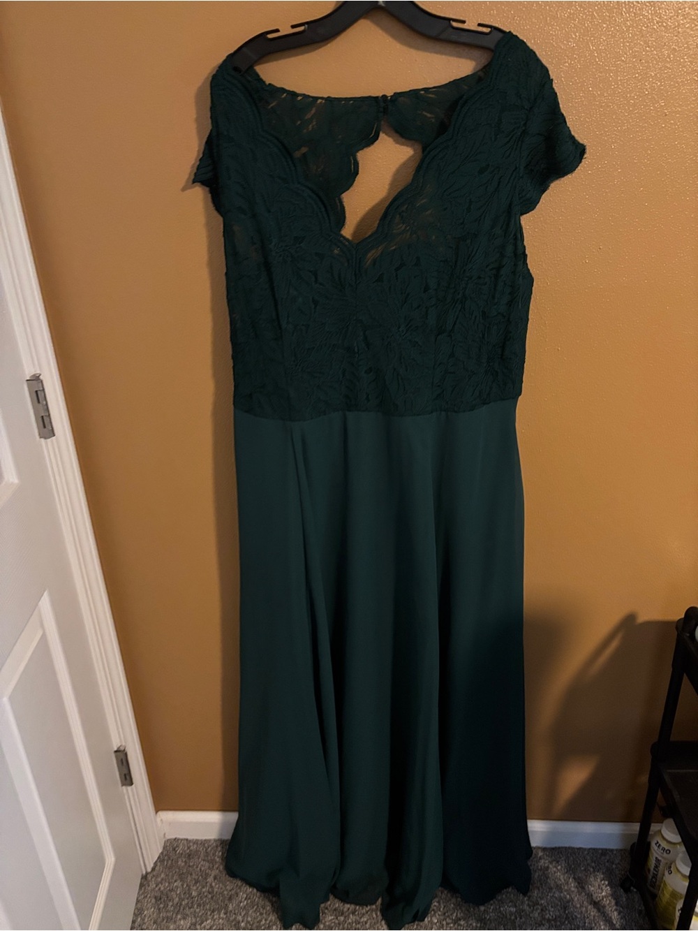 David’s Bridal Juniper Lace Bodice Bridesmaid